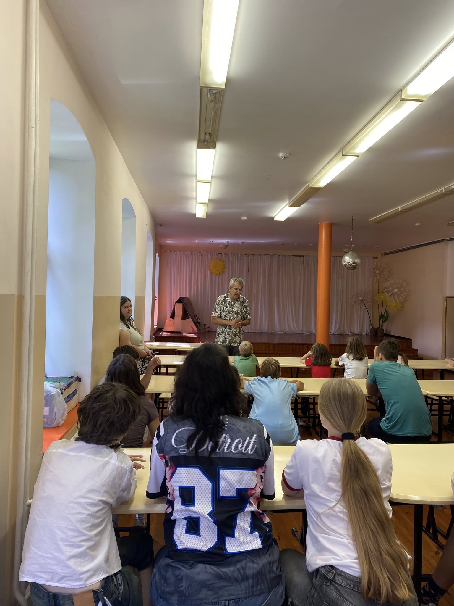 May be an image of 8 people, people studying, clarinet and violin