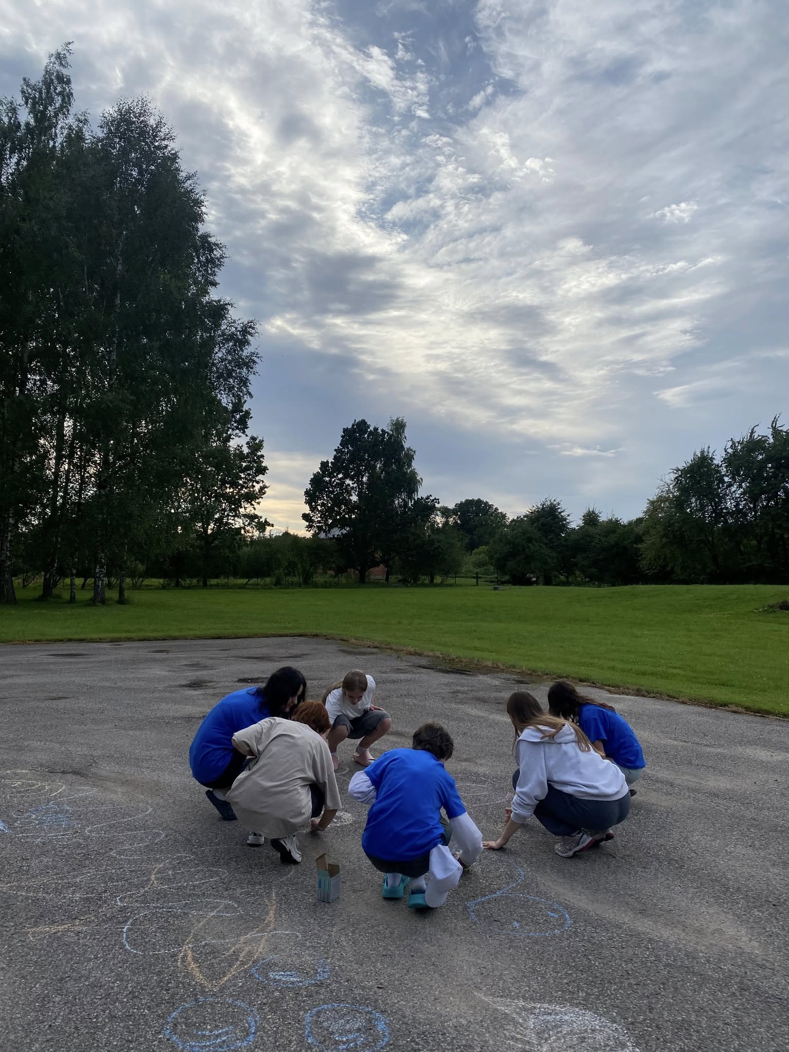 May be an image of 4 people and grass