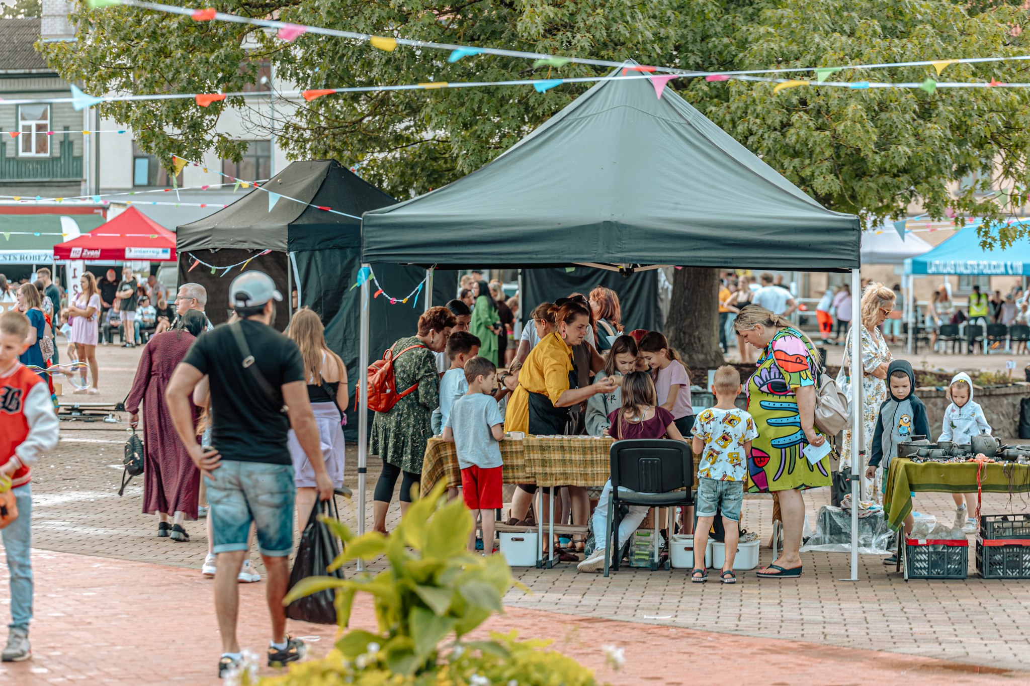 May be an image of 7 people and street