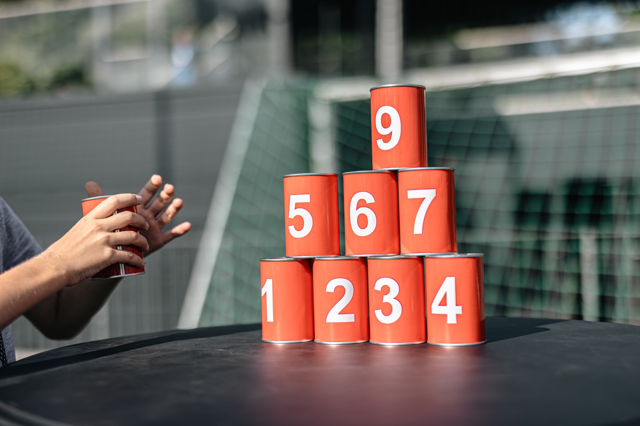 May be an image of 1 person, playing tennis and text