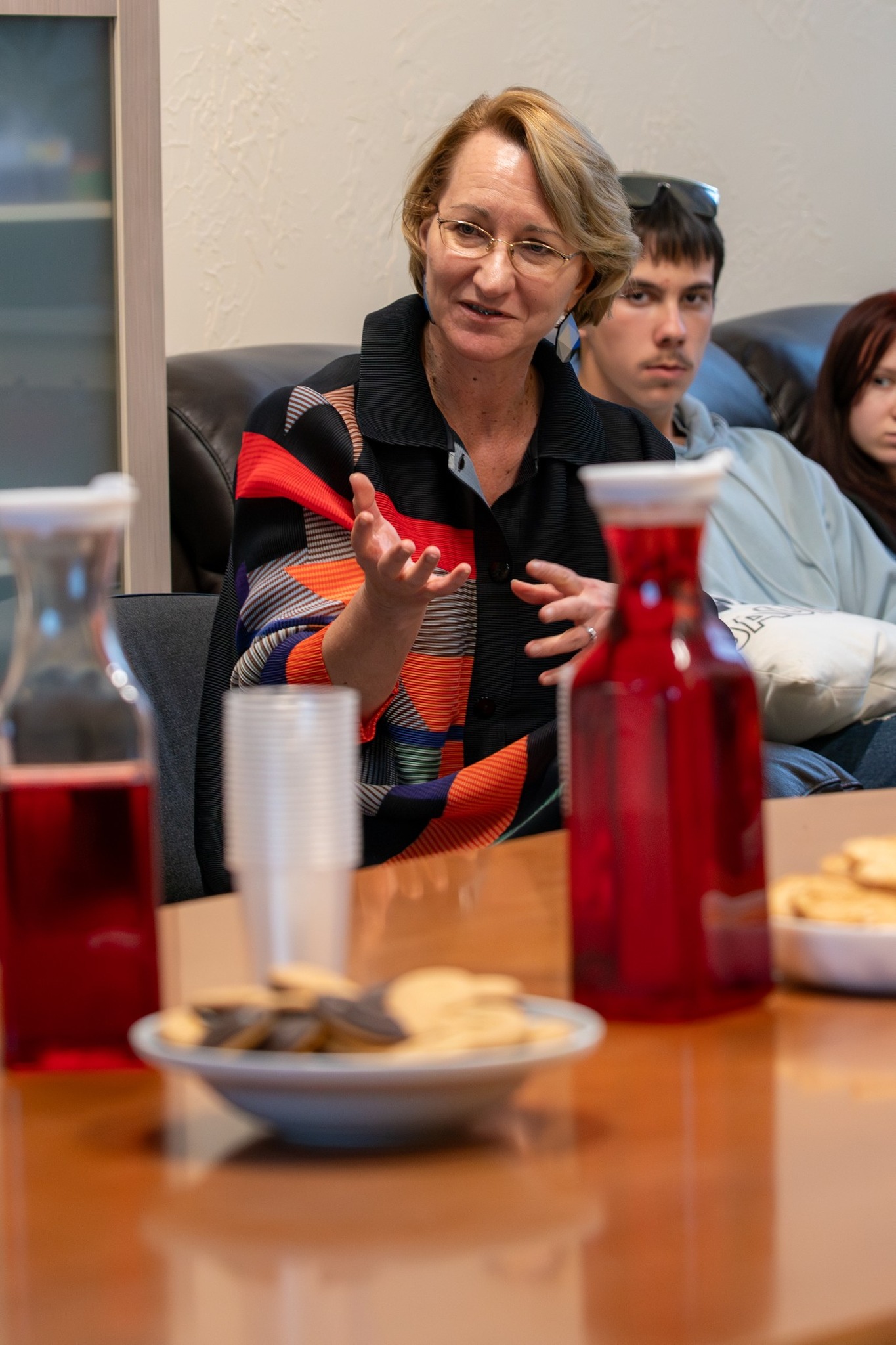 May be an image of one or more people and people studying