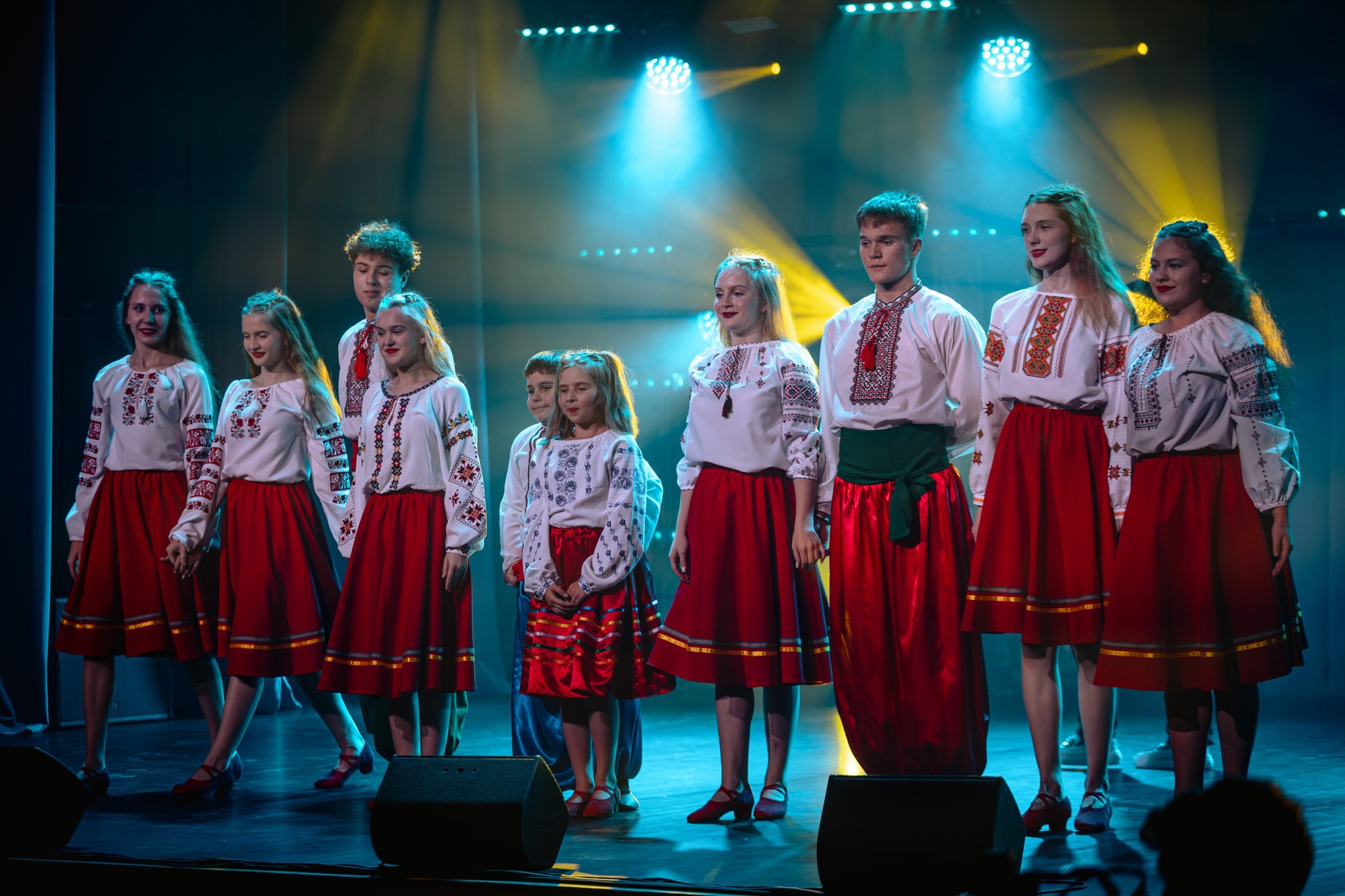 May be an image of violin, dirndl and text