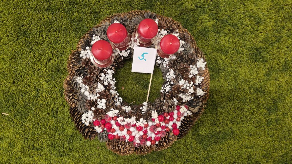 May be an image of golf and text