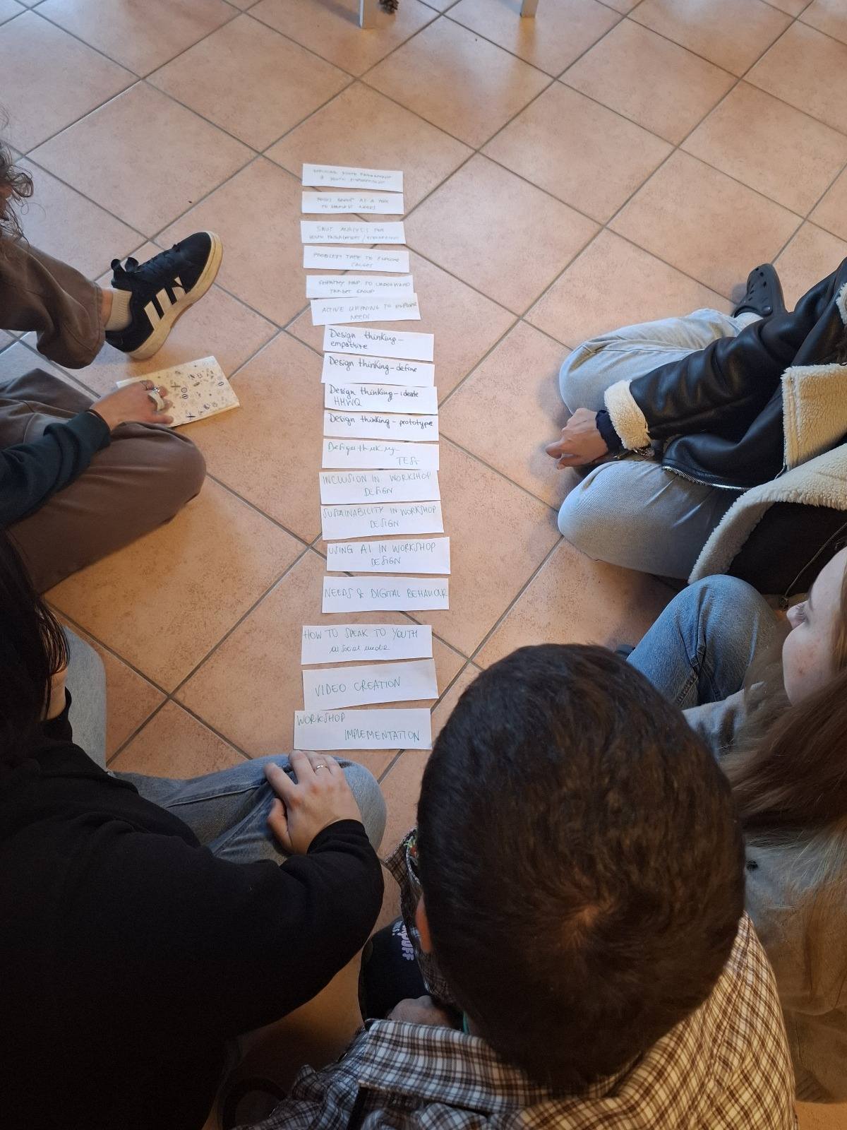 May be an image of one or more people, people studying, ticket stub and text