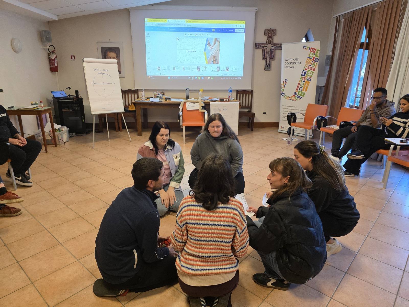 May be an image of one or more people, people studying and text