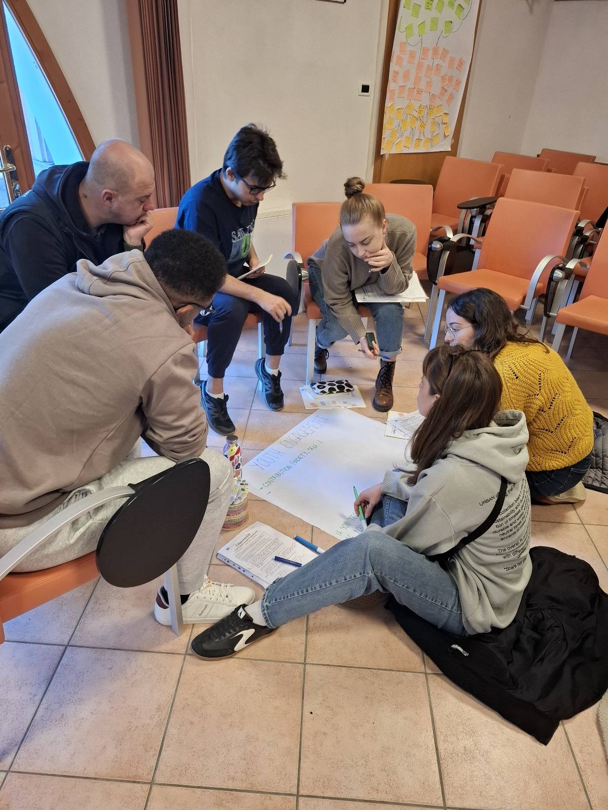 May be an image of studying