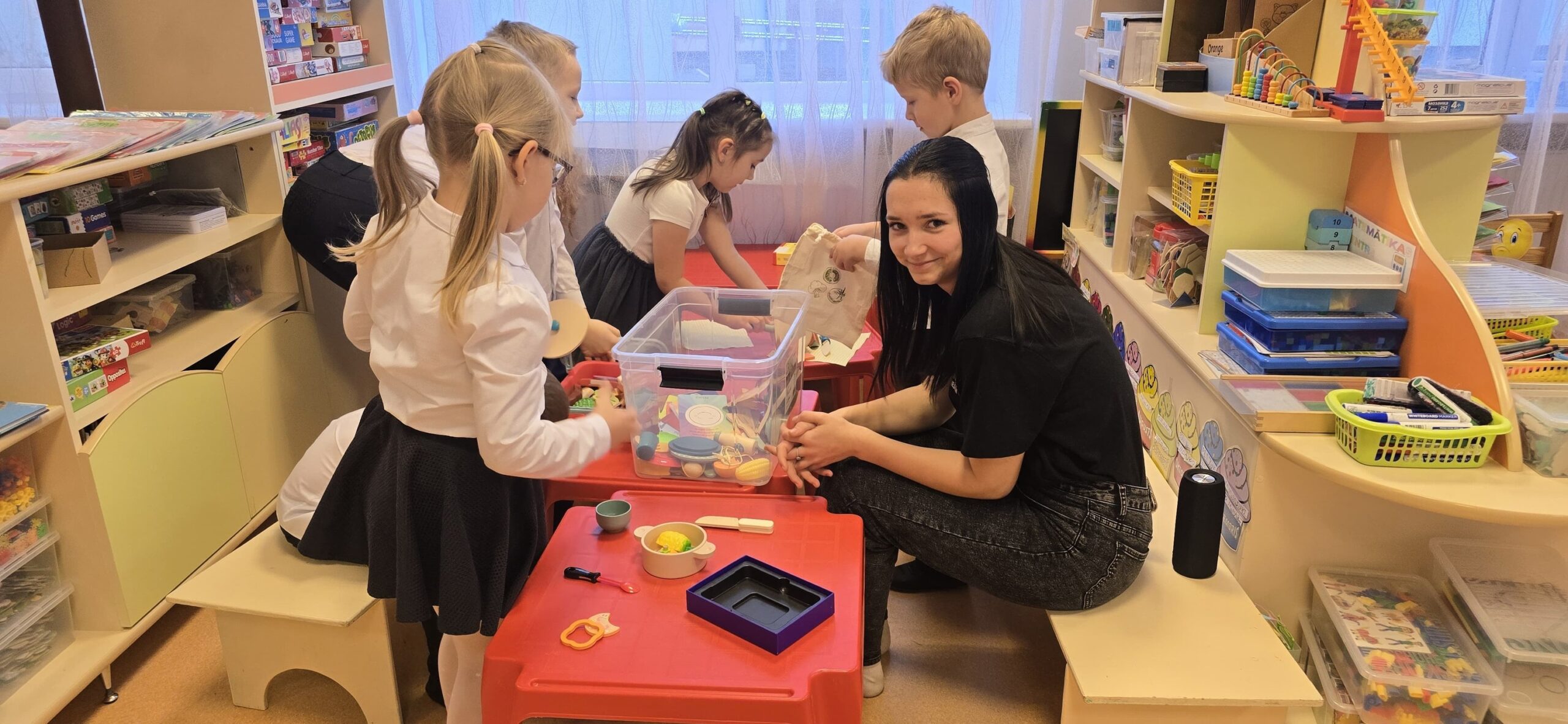 May be an image of studying and childrens toy