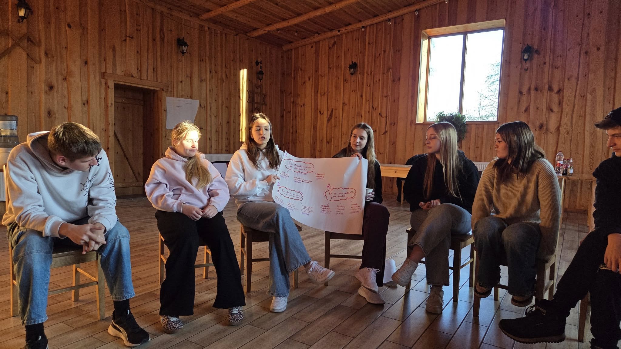 May be an image of studying