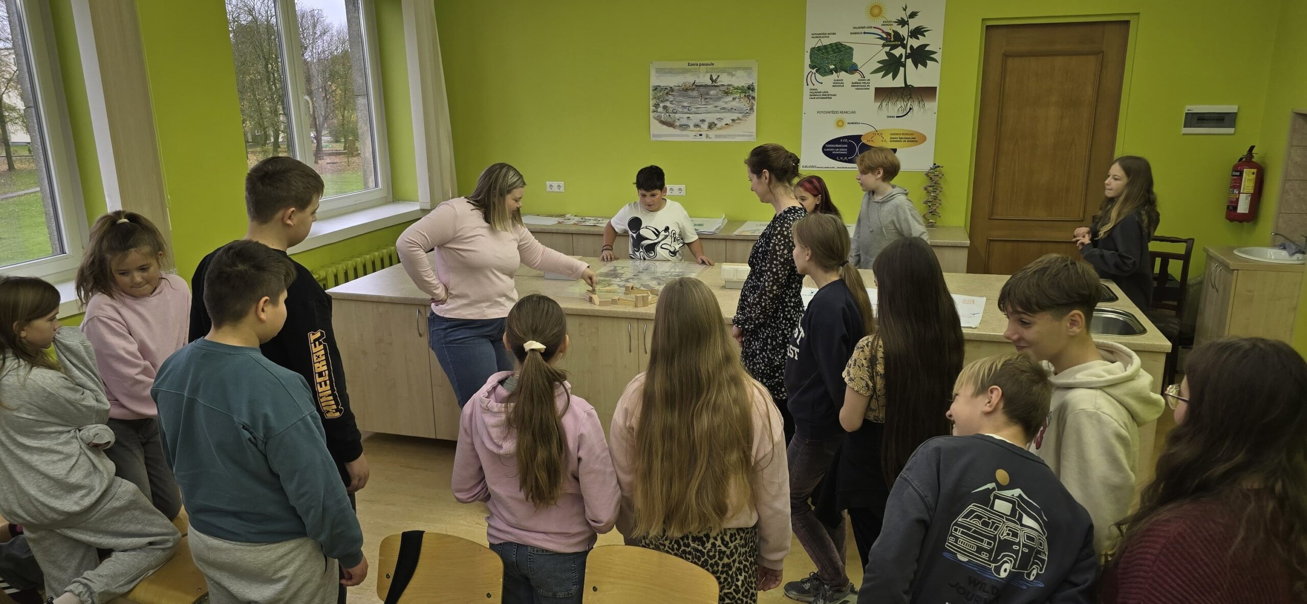 May be an image of studying