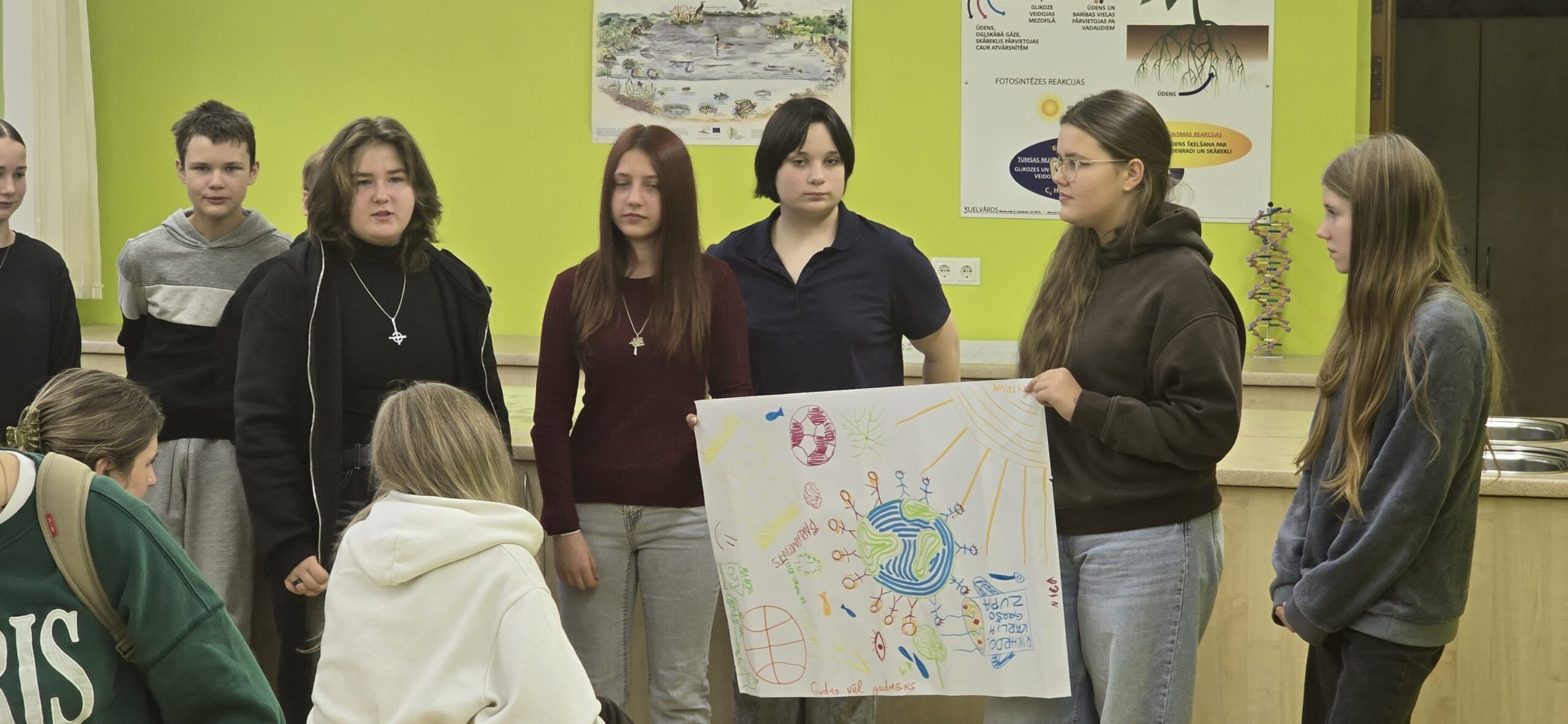 May be an image of studying