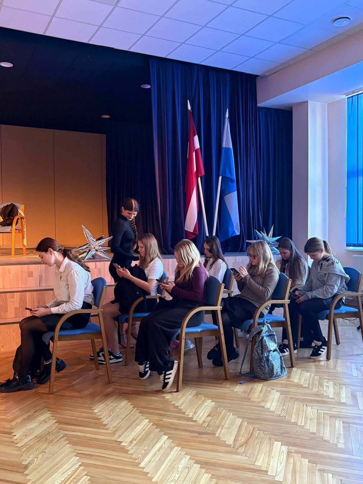 May be an image of studying, clarinet and violin