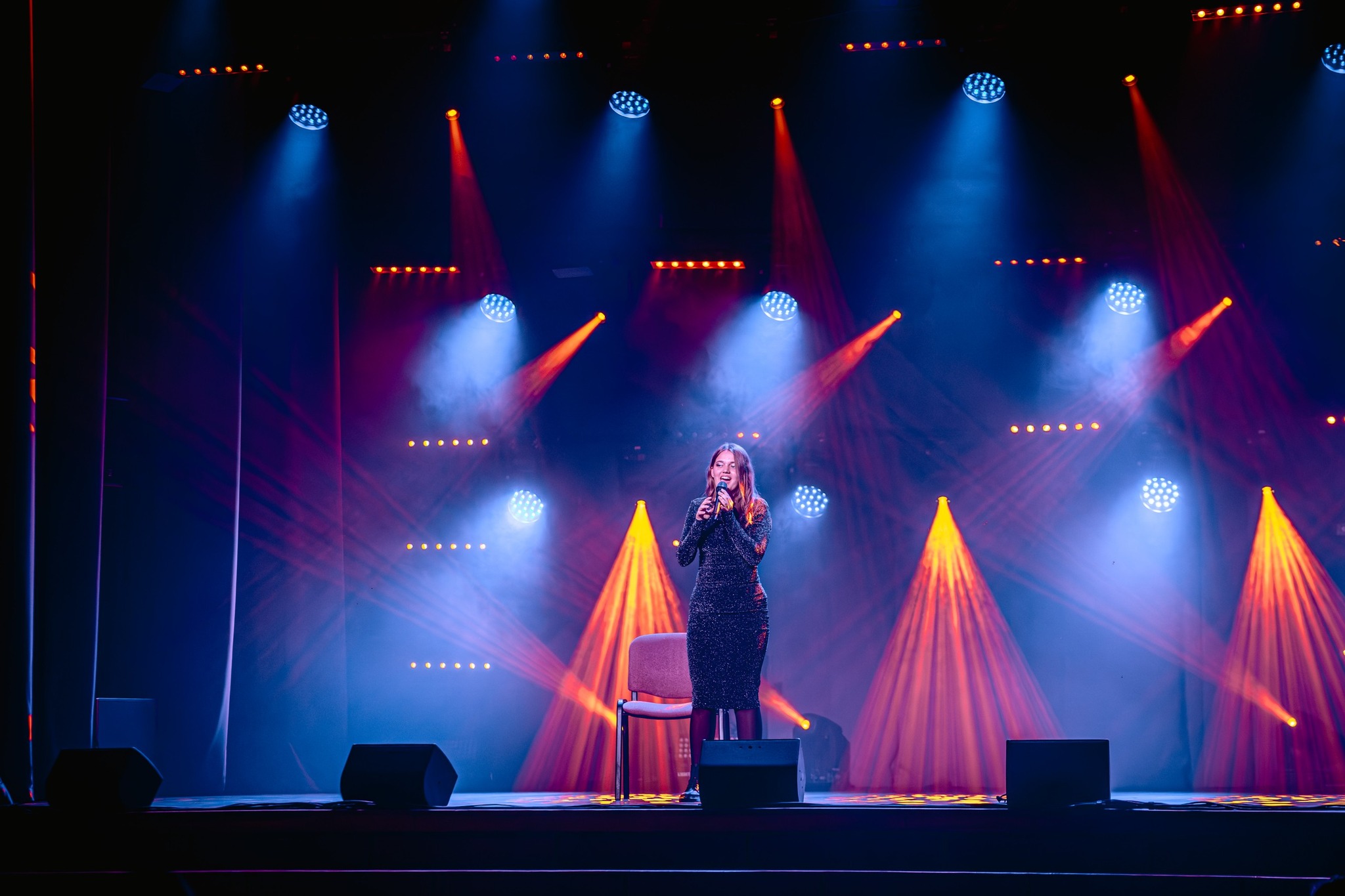 May be an image of lighting and speaker