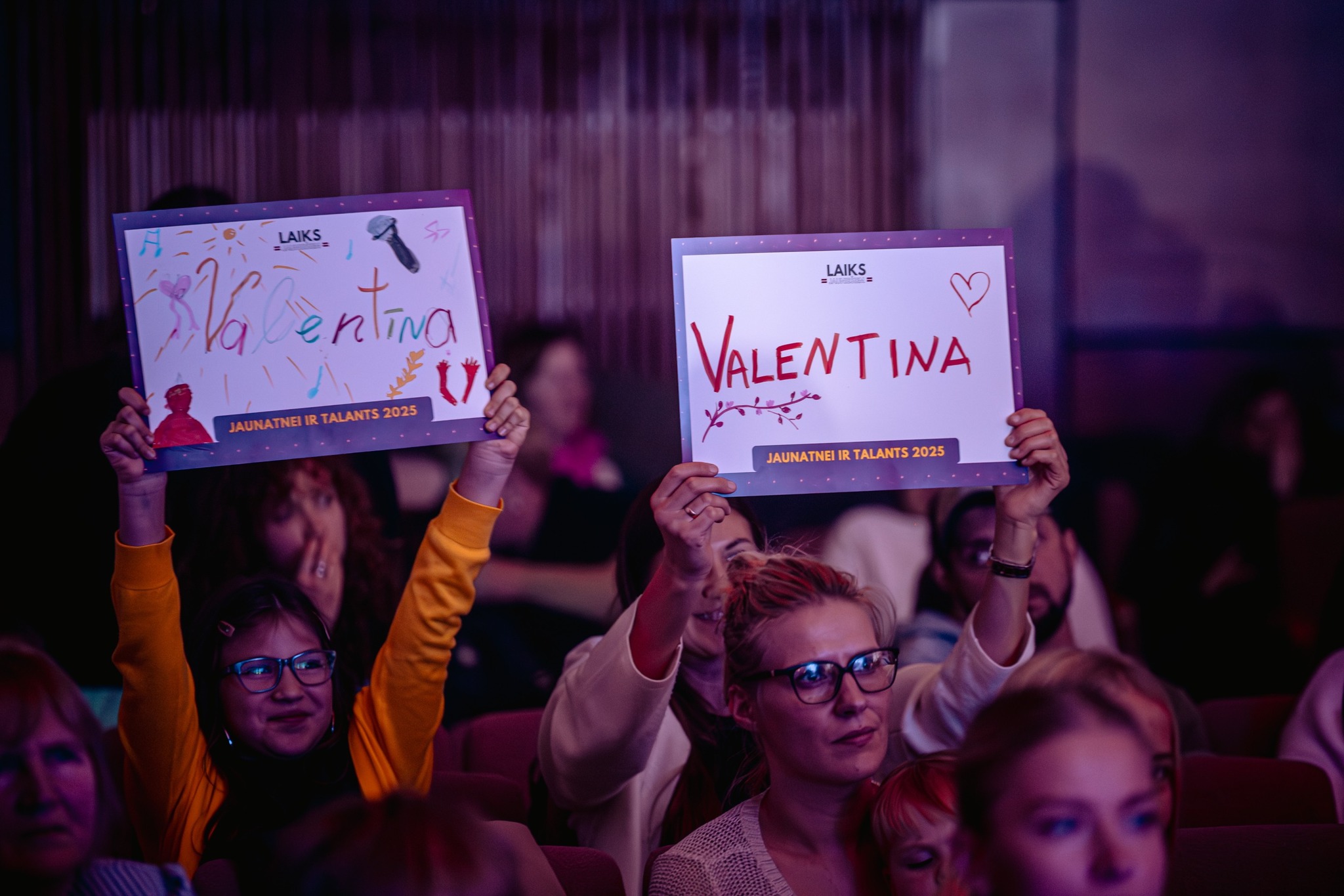 May be an image of one or more people and text