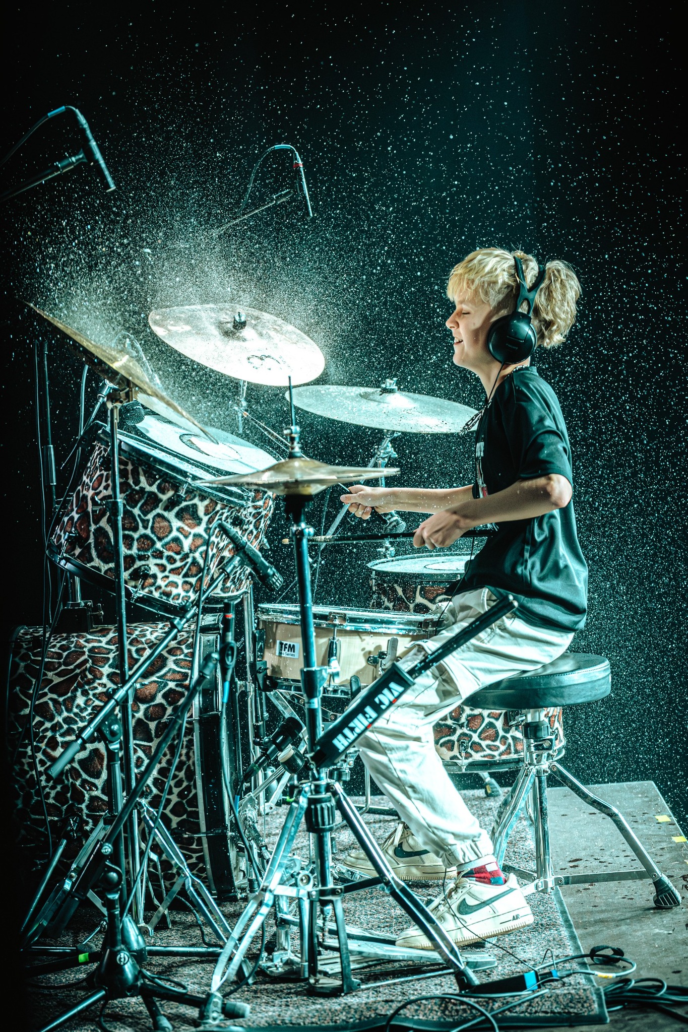 May be an image of cymbal