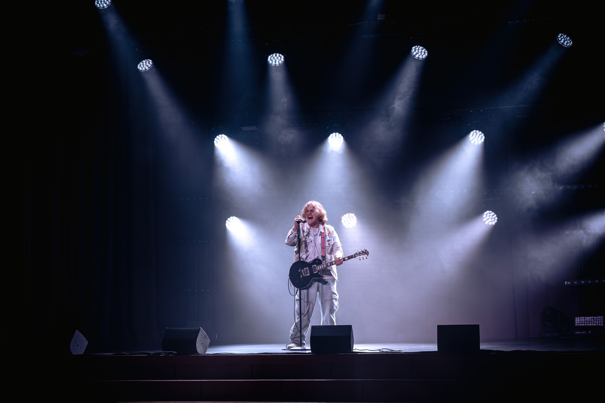 May be an image of guitar