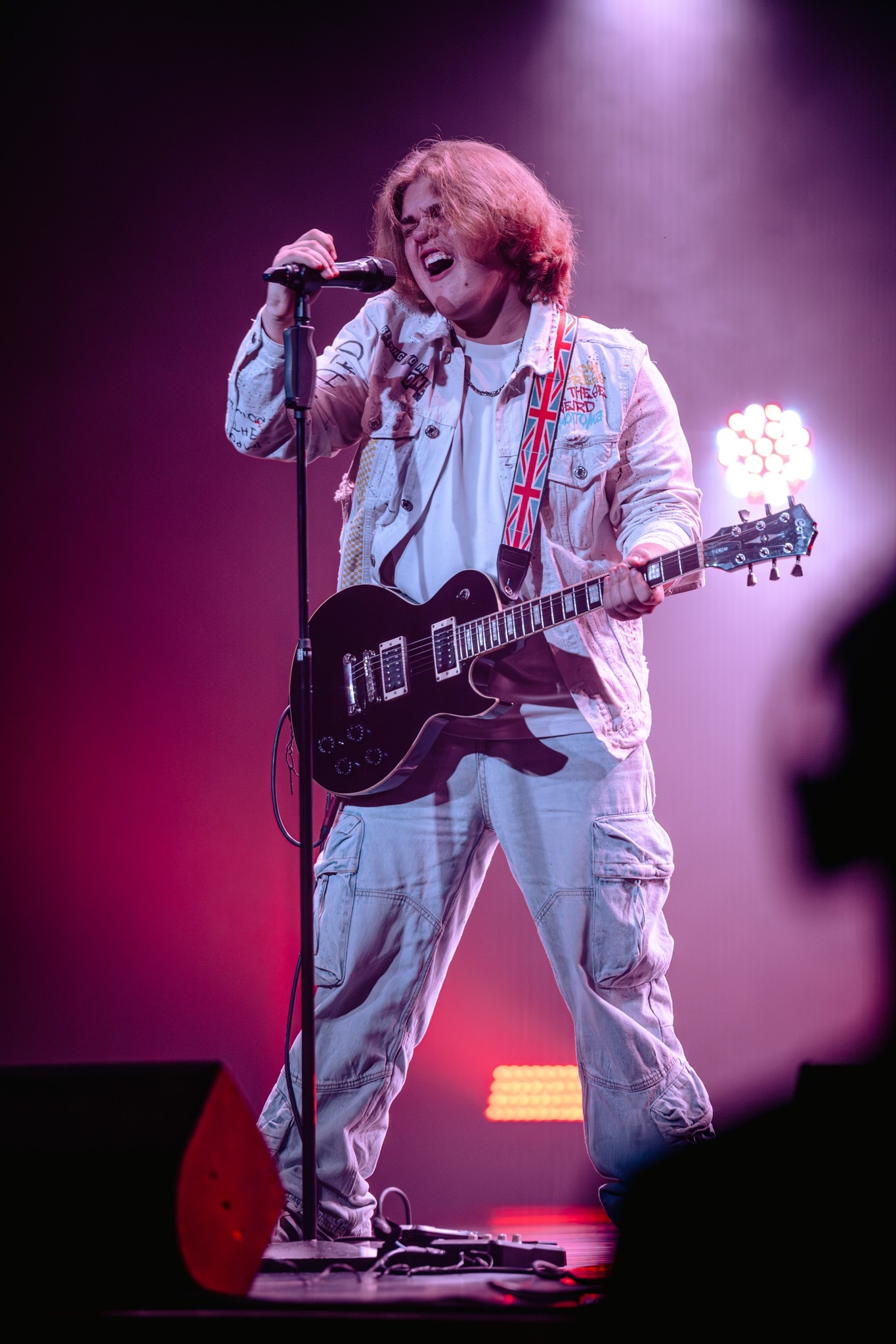 May be an image of guitar