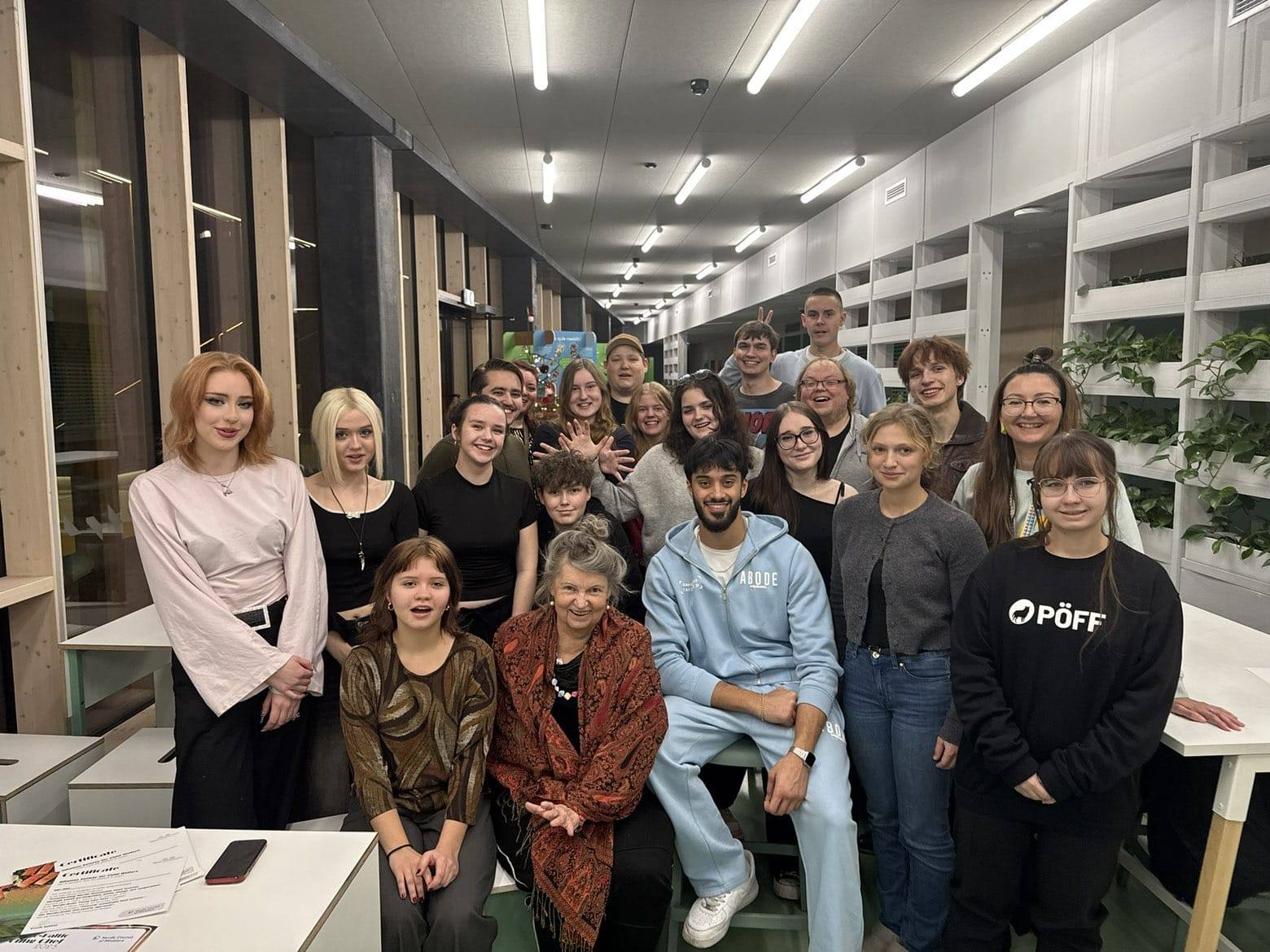 May be an image of one or more people