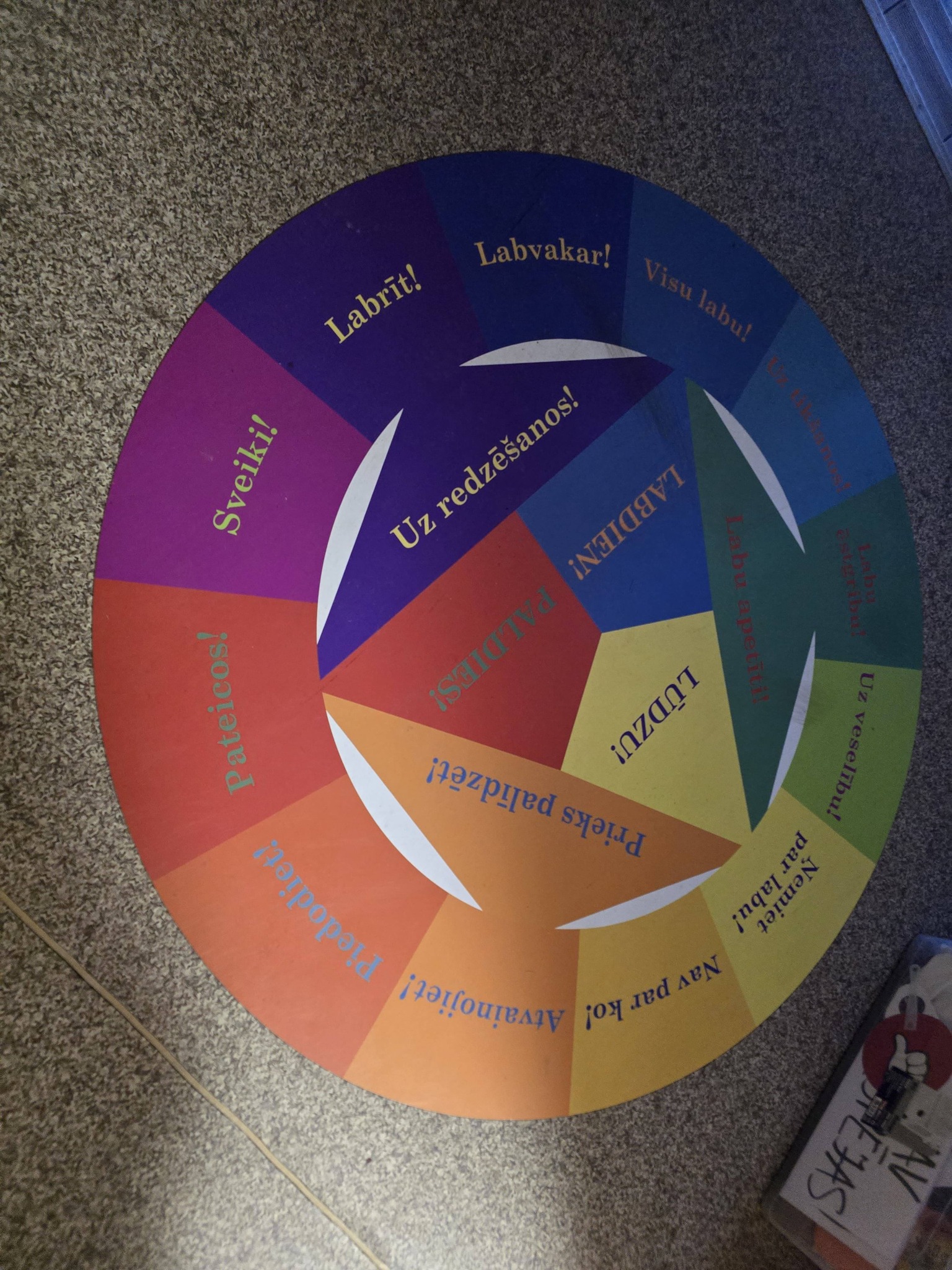 May be an image of text