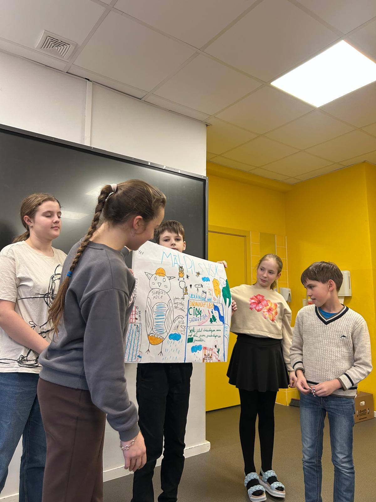 May be an image of studying