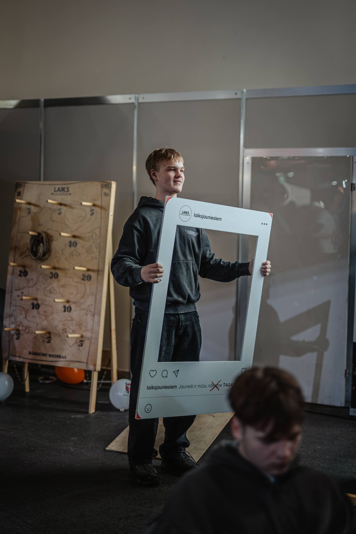 May be an image of turnstile