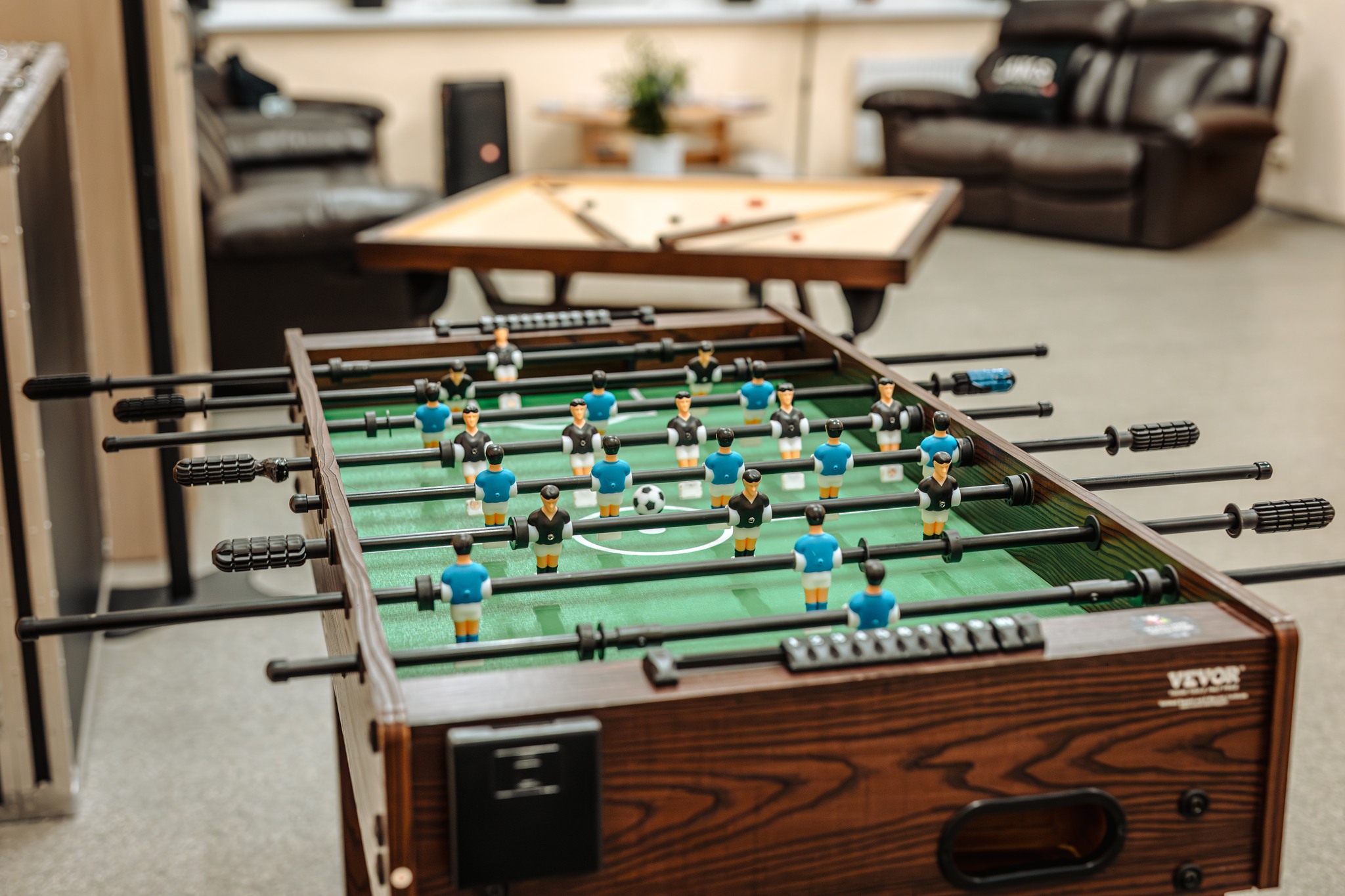 May be an image of billiards and text