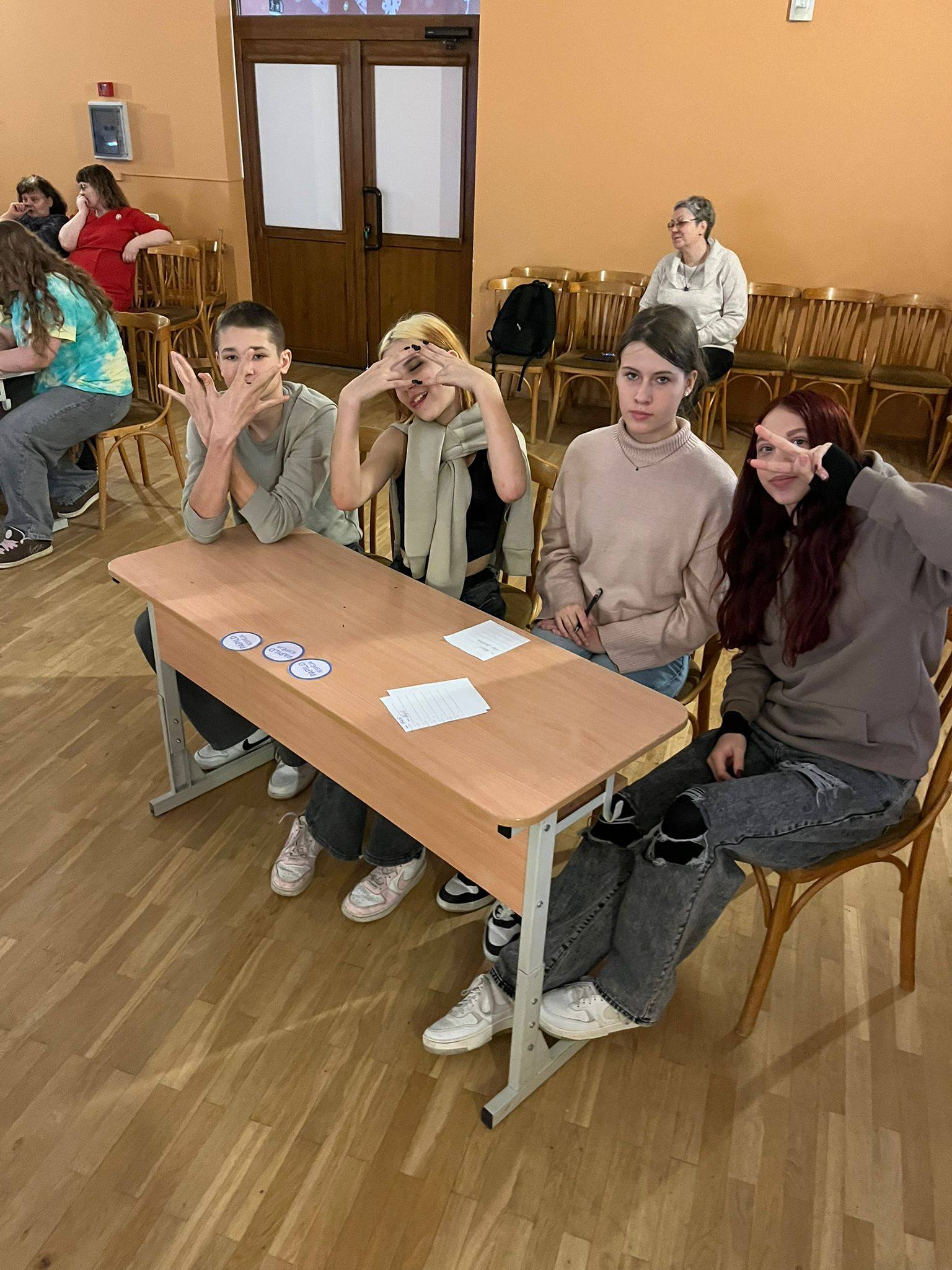 May be an image of table