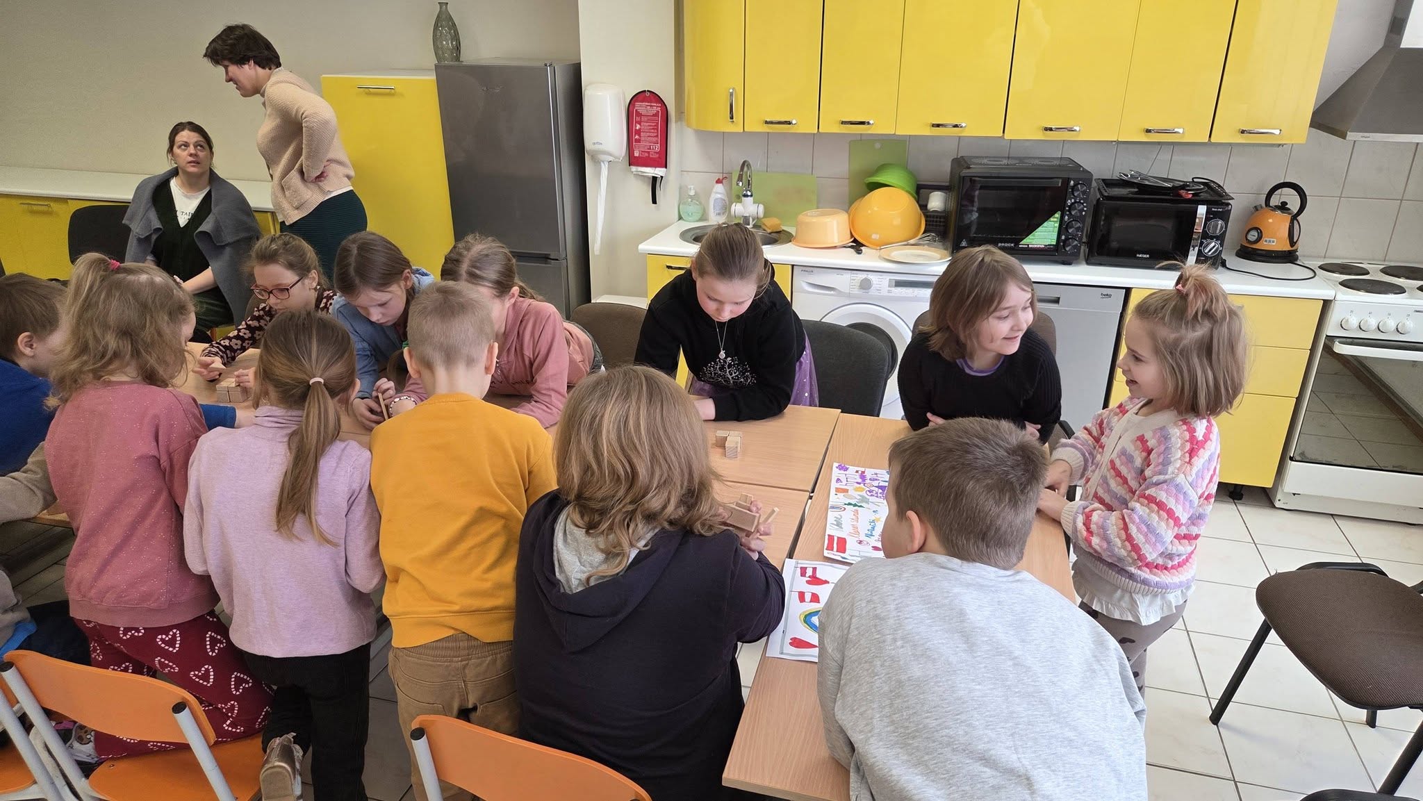 May be an image of studying