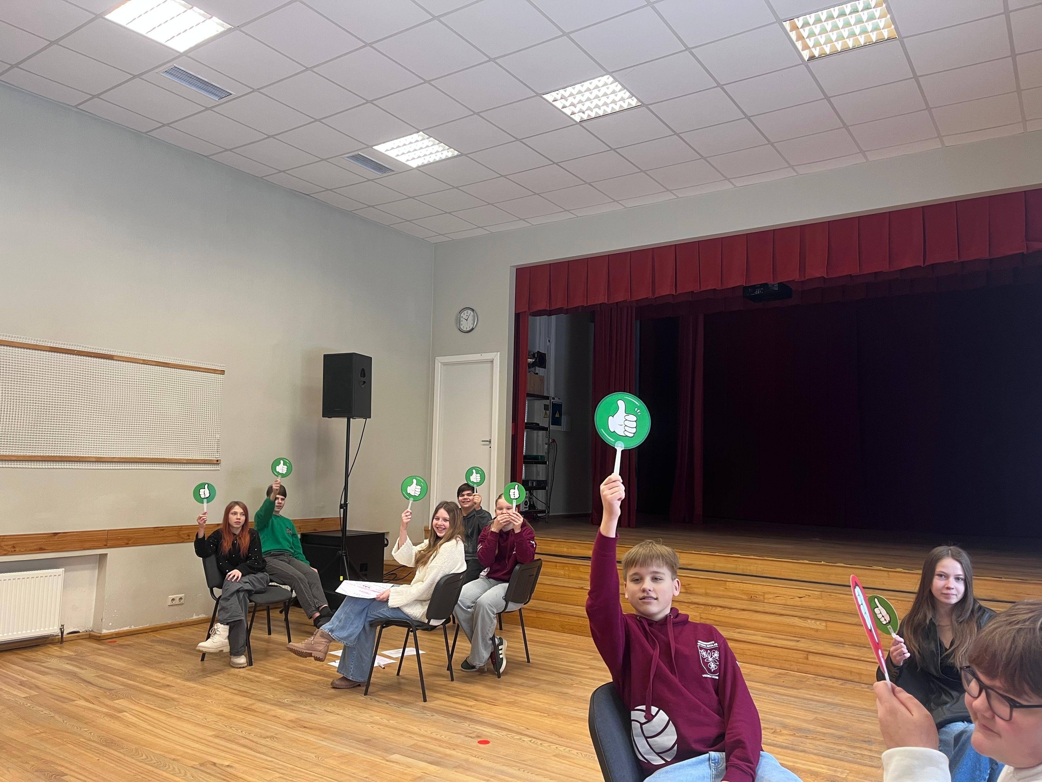 May be an image of studying