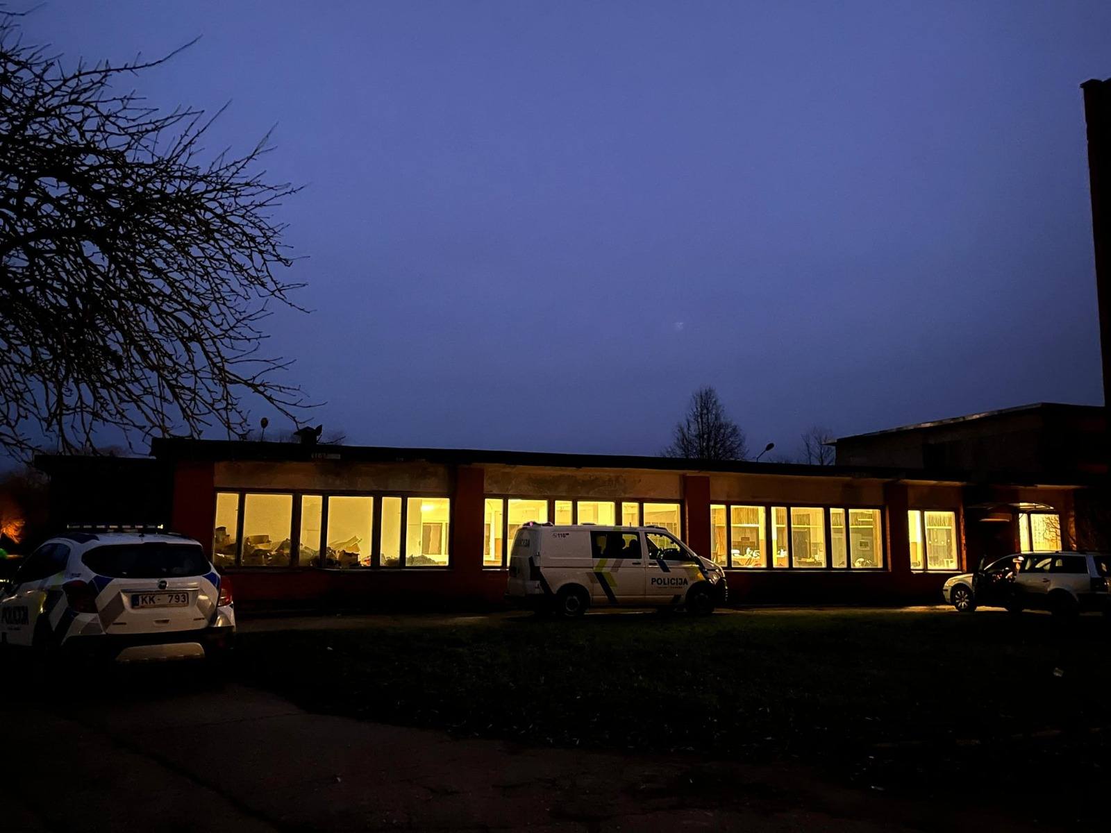 May be an image of ambulance, twilight and laundromat