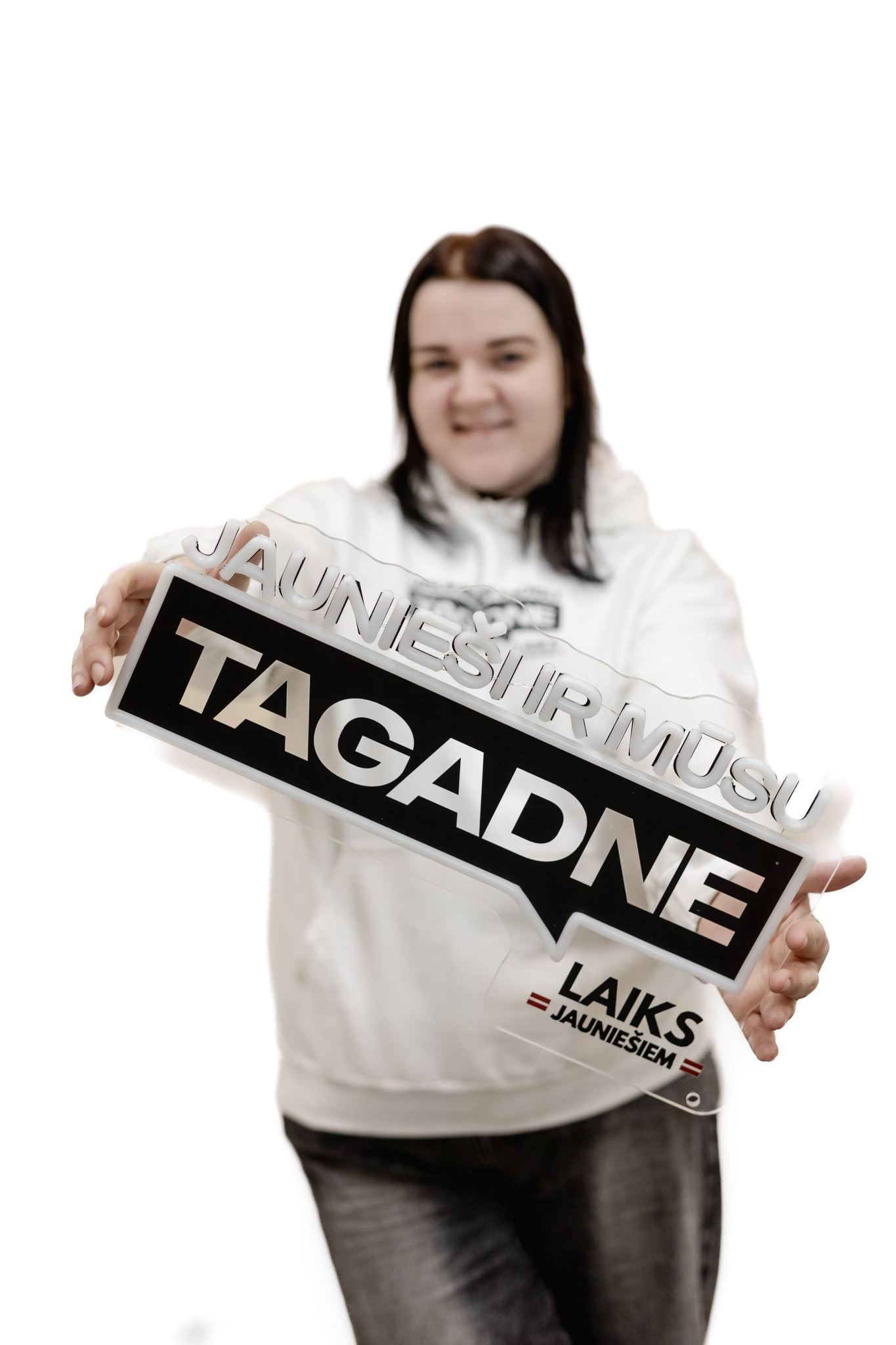 May be an image of text