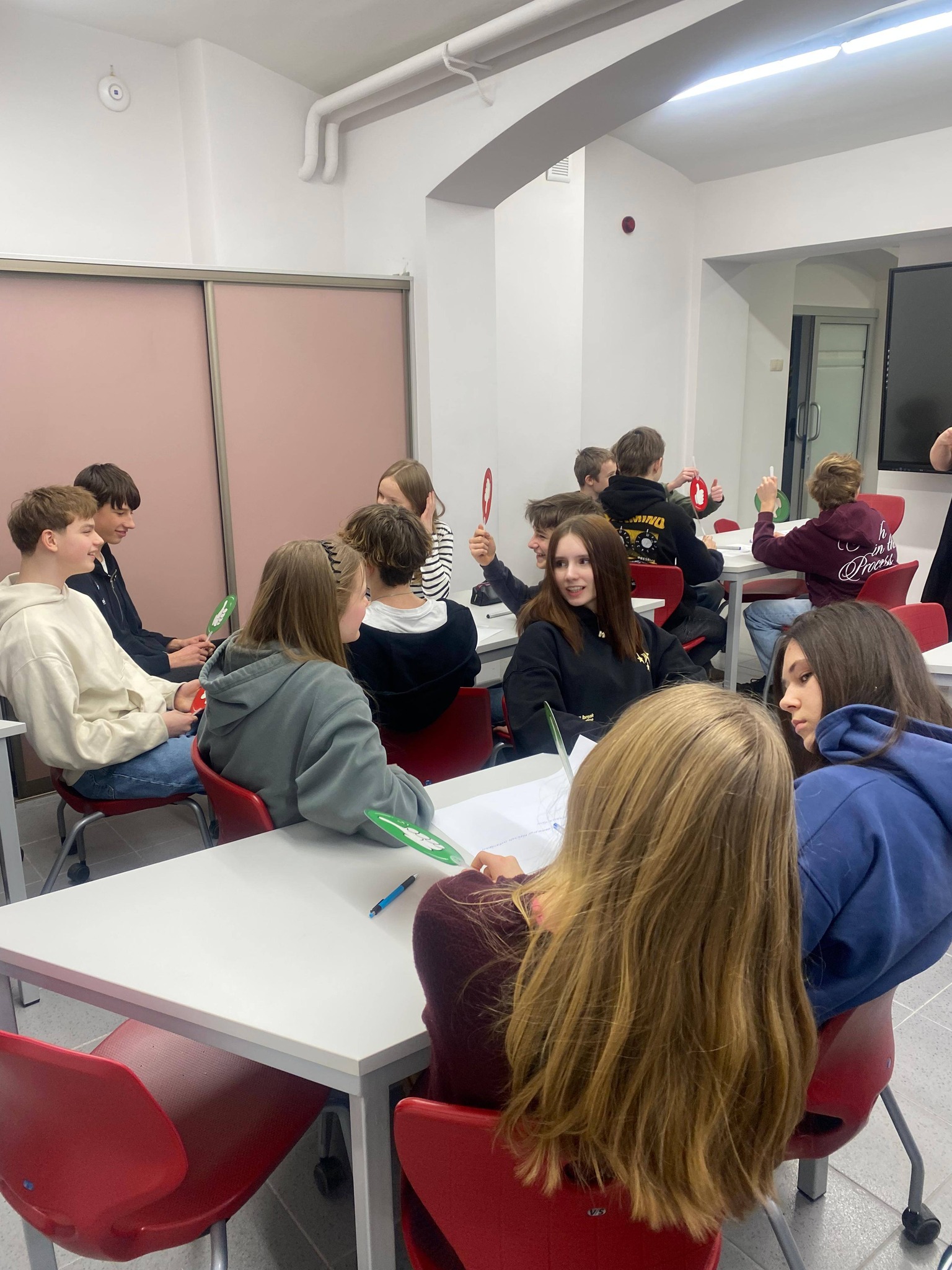 May be an image of studying