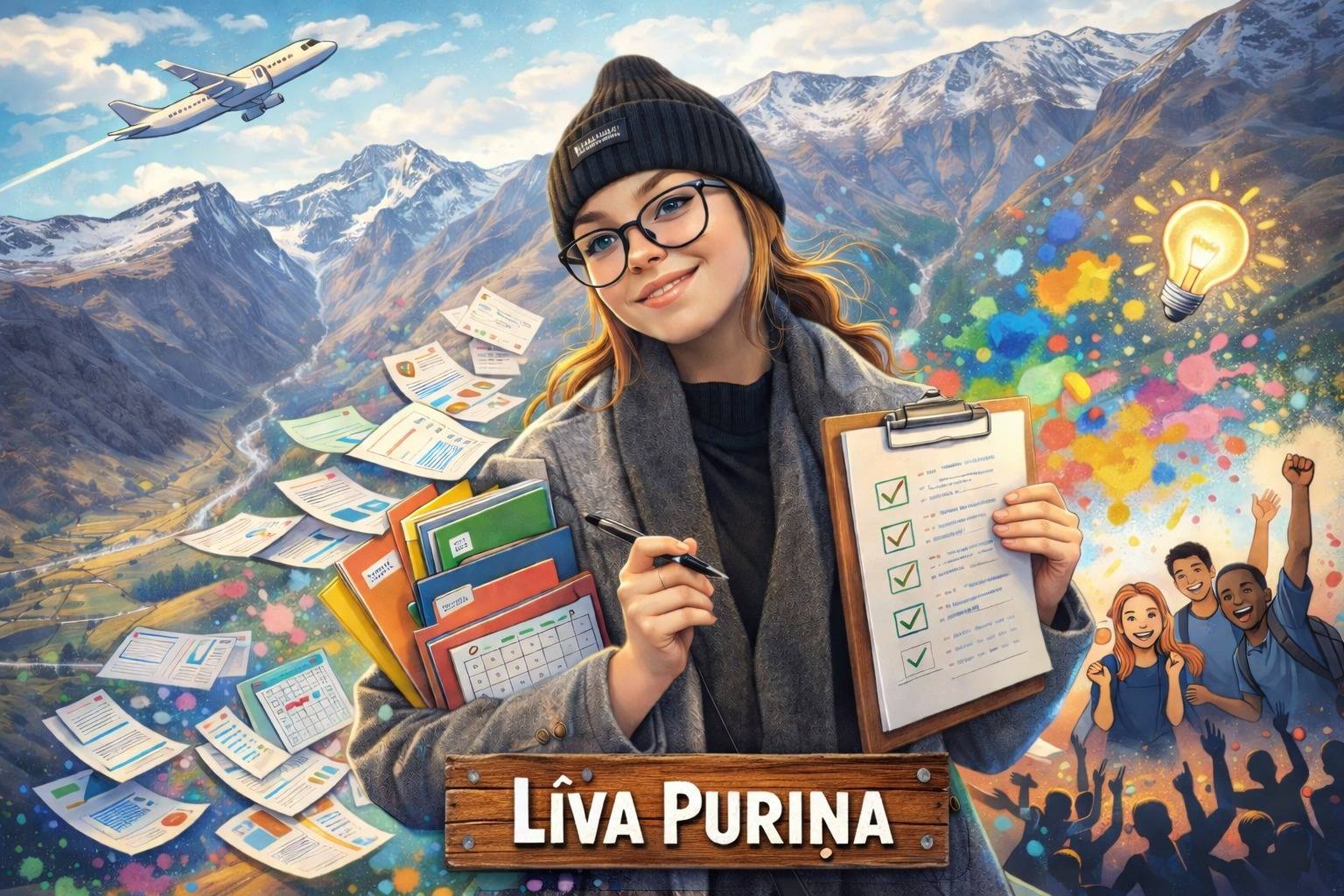 May be an image of text